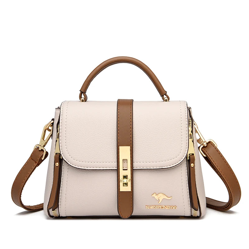 High-Quality Designer Bag – Genuine Leather Crossbody, Messenger & Tote