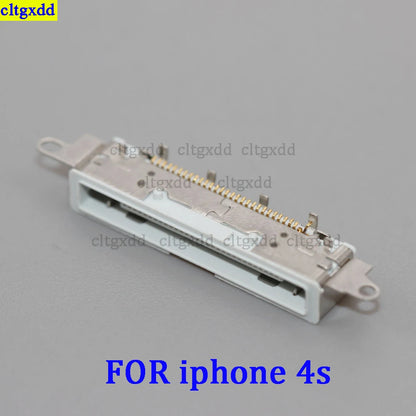 cltgxdd 1piece FOR iPhone 4S 5 6 6S 6sPlus 7 7Plus 8 8SE X 8X USB charging port plug, power socket, socket connector replacemen
