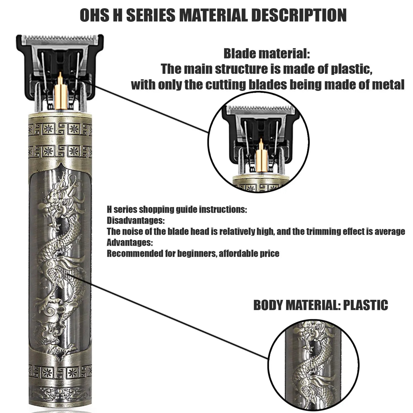 Vintage T9 Hair Clipper Beard Shaving Body Hair Trimmer Clippers Electric Men Haircut 000mm