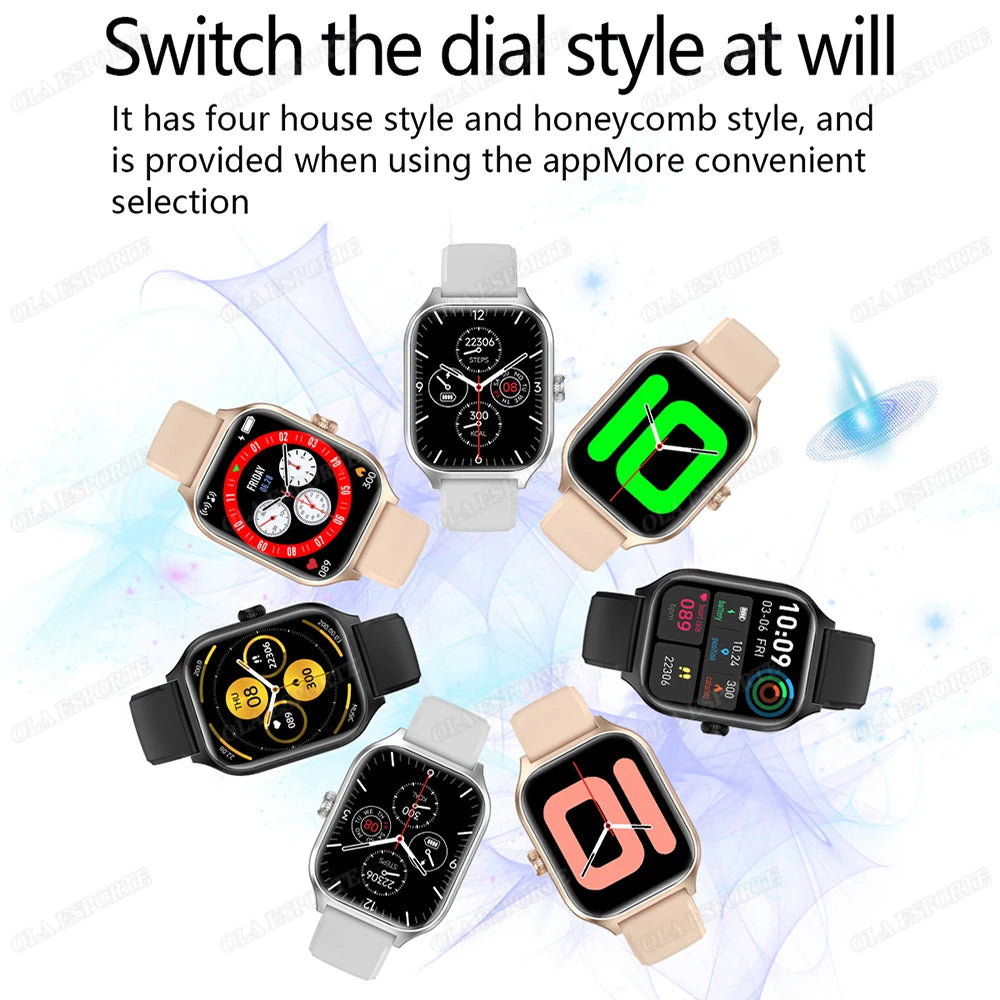 AMOLED Smartwatch – GPS, Bluetooth Call, Fitness & Health Tracker for Men/Women