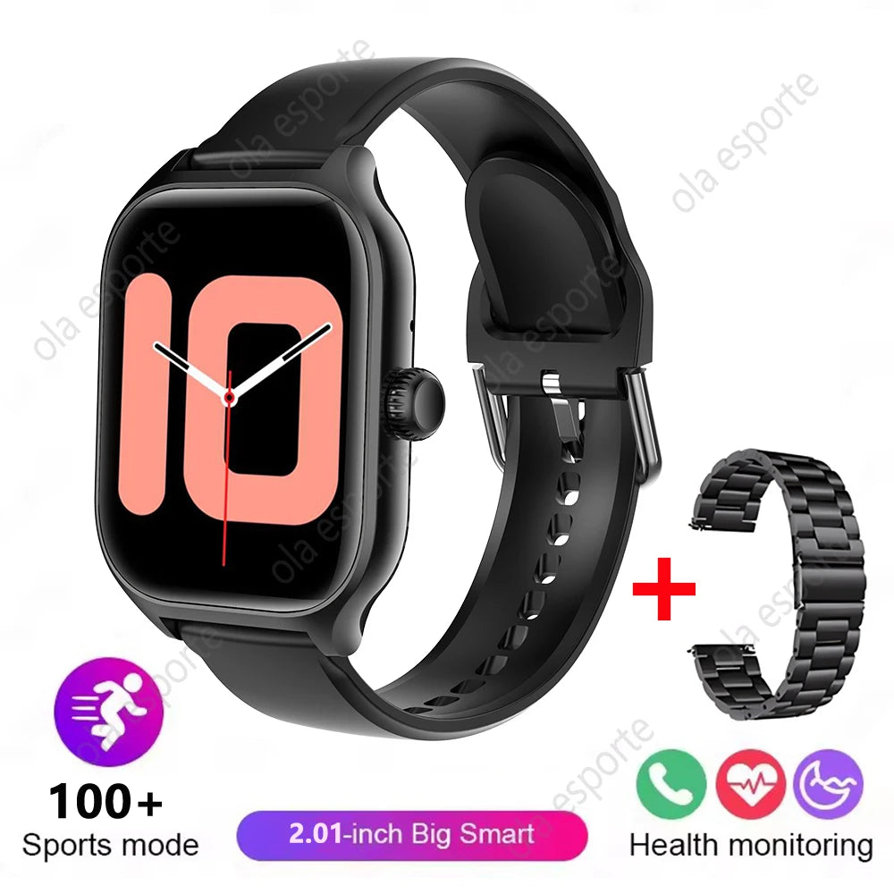 AMOLED Smartwatch – GPS, Bluetooth Call, Fitness & Health Tracker for Men/Women