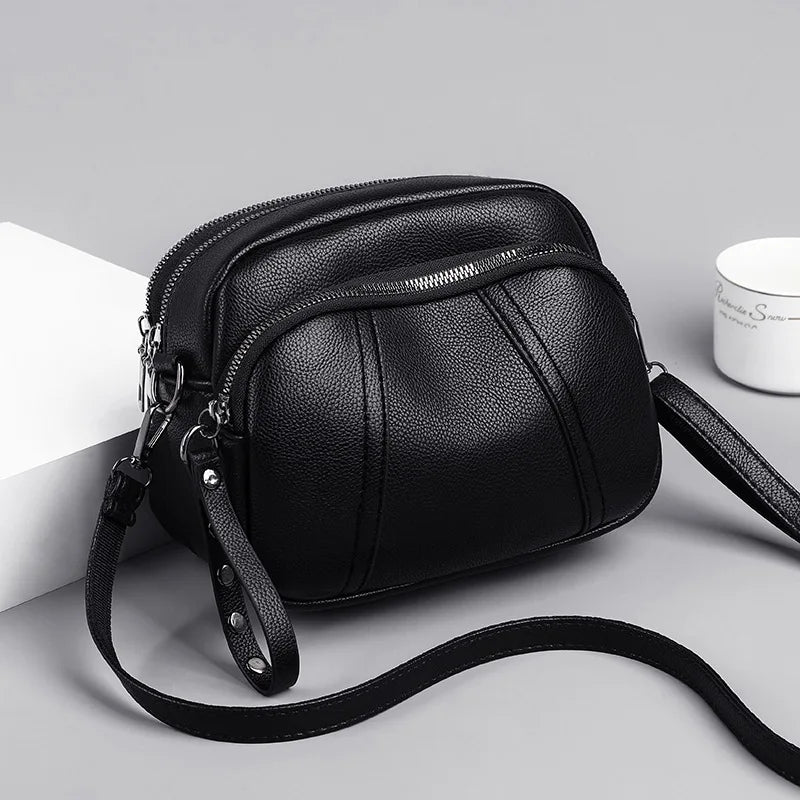 Famous Designer Brand Women’s Leather Handbag