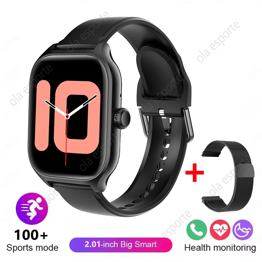 AMOLED Smartwatch – GPS, Bluetooth Call, Fitness & Health Tracker for Men/Women