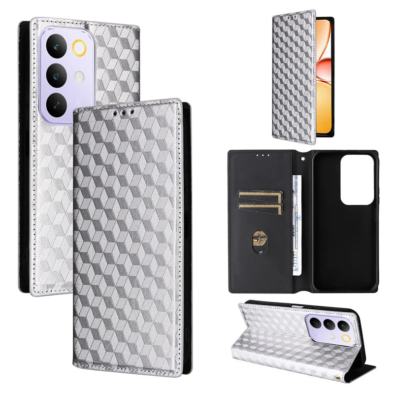 For Realme C85 5G Protective stereoscopic Wallet magnetic Phone case