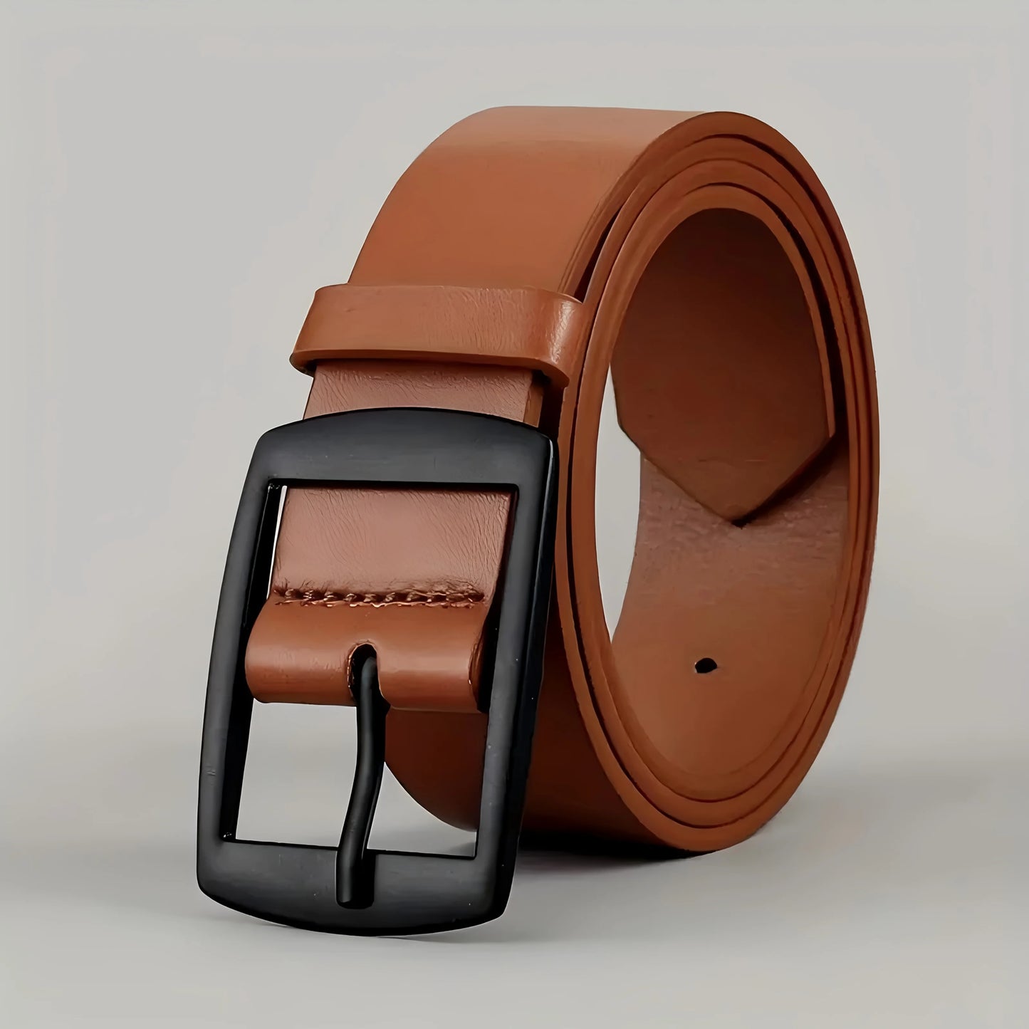 Luxury Belt for Men  Leather, Metal Pin, Buckle High imported Quality