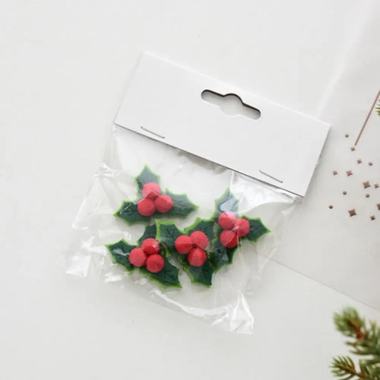 Small Christmas Decorations Mini Handmade DIY Bow Decoration Pendant Vintage Christmas Tree Decoration Home Decoration