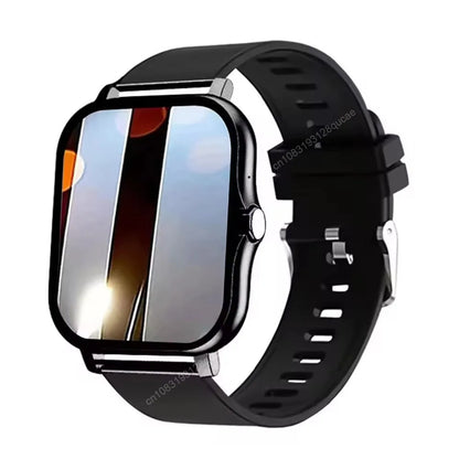 Bluetooth Smartwatch – Health Tracker, Blood Pressure & Oxygen Monitor, Gift for Android/iOS