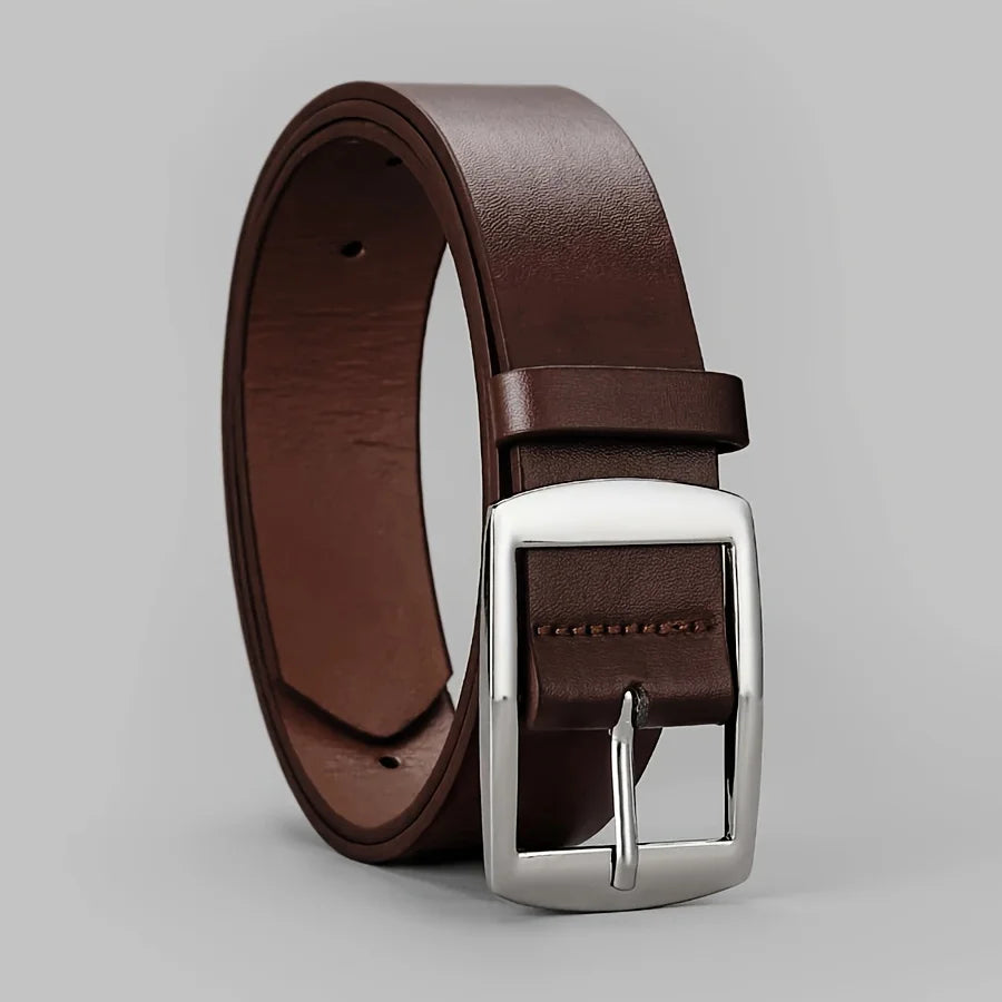 Luxury Belt for Men  Leather, Metal Pin, Buckle High imported Quality