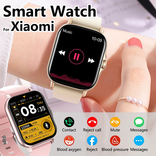 Women’s Smart Fitness Watch | All-in-One Health Monitor & Bluetooth Calling