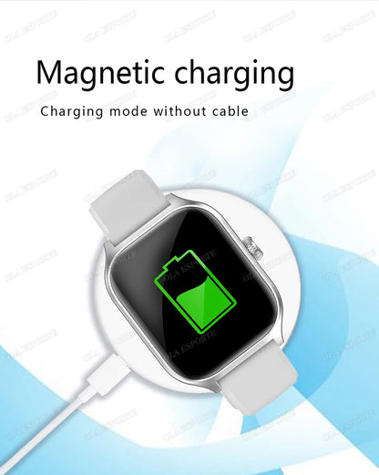 AMOLED Smartwatch – GPS, Bluetooth Call, Fitness & Health Tracker for Men/Women