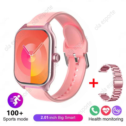 AMOLED Smartwatch – GPS, Bluetooth Call, Fitness & Health Tracker for Men/Women