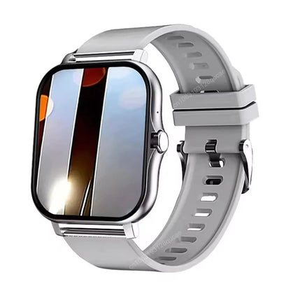 Bluetooth Smartwatch – Health Tracker, Blood Pressure & Oxygen Monitor, Gift for Android/iOS