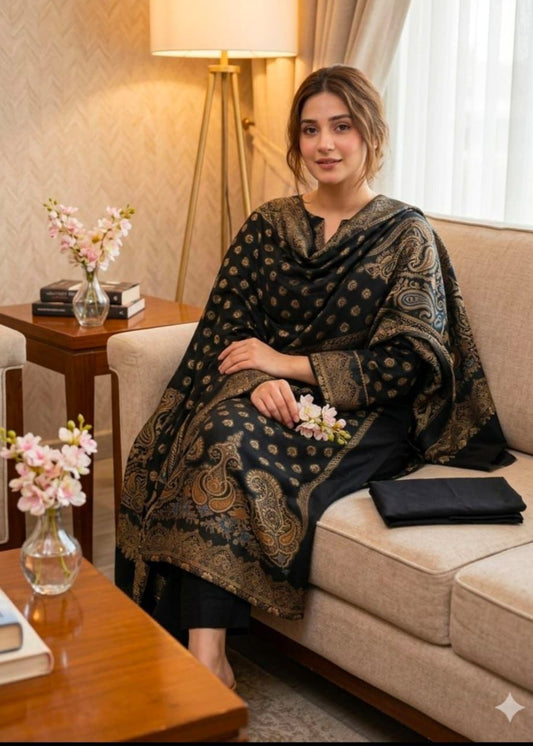 KHAADI LAWN JACQUARD BAROSHA