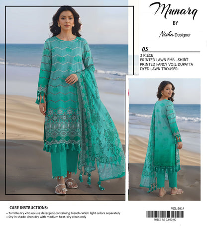 MUNARQ BY NISHA DESIGNER, 12 COLORS