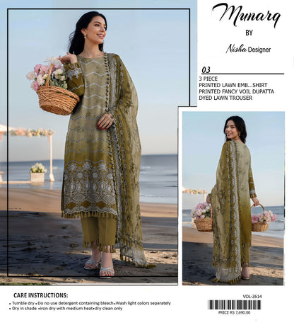 MUNARQ BY NISHA DESIGNER, 12 COLORS