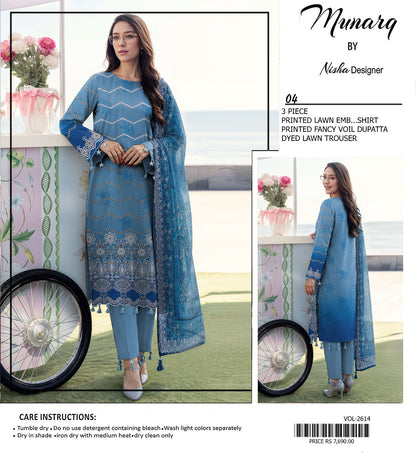 MUNARQ BY NISHA DESIGNER, 12 COLORS