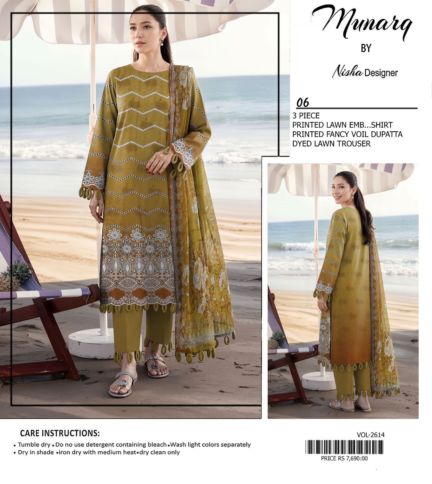 MUNARQ BY NISHA DESIGNER, 12 COLORS