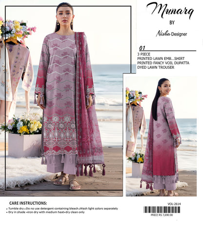 MUNARQ BY NISHA DESIGNER, 12 COLORS