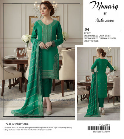 MUNARQ BY NISHA DESIGNER, 12 COLORS