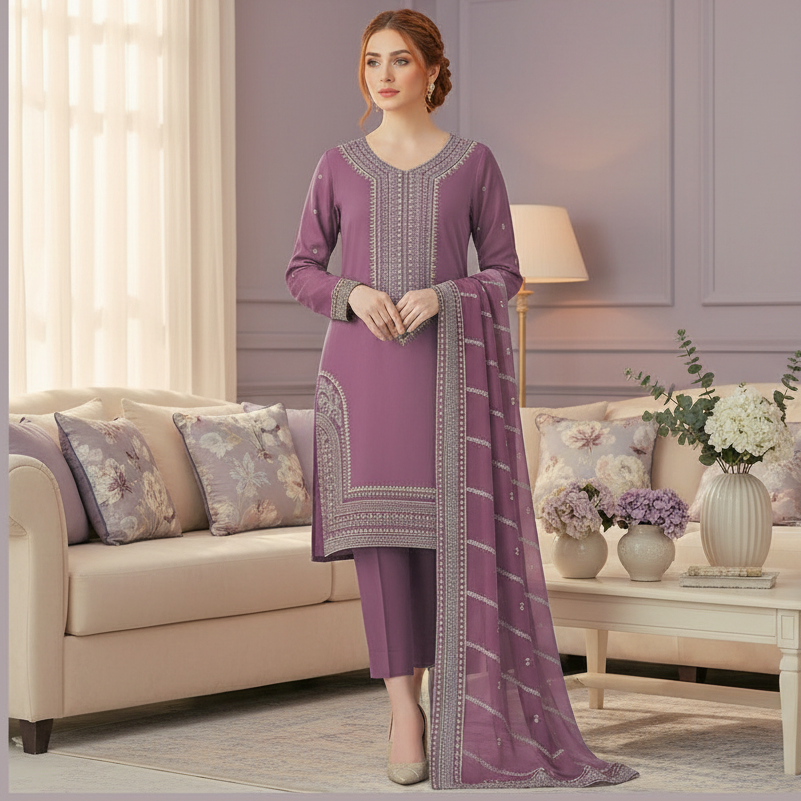 MUNARQ BY NISHA DESIGNER Lawn