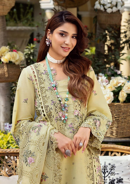 ELAF EMBROIDERED CHICKENKARI COTTON
