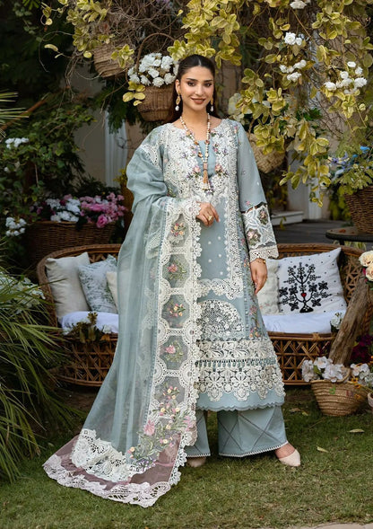 ELAF EMBROIDERED CHICKENKARI COTTON