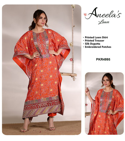 Aneela’s, By Al Nisa Embroidered dress