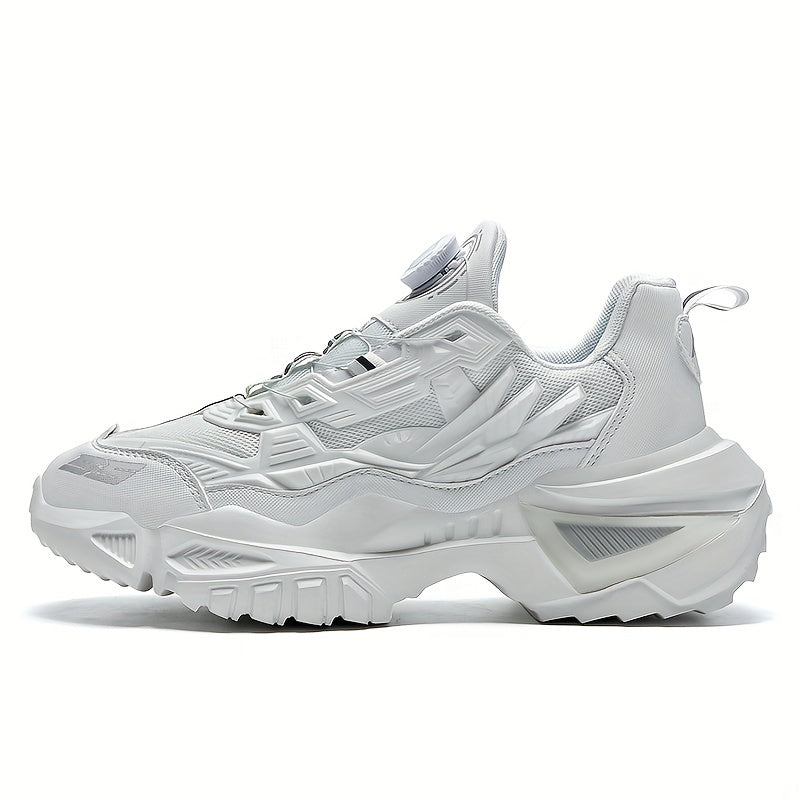 Men'S Breathable Running Shoes - Lightweight Sneakers with Cushioned TPU Sole,