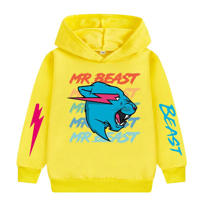 Cross-border hot supply MR BEAST children's hoodie sweater