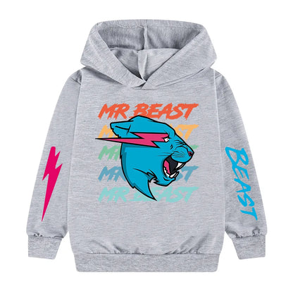 Cross-border hot supply MR BEAST children's hoodie sweater