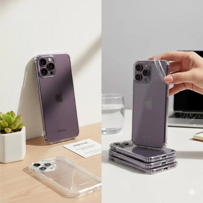 Iphone 14 Transparent Mobile Cover