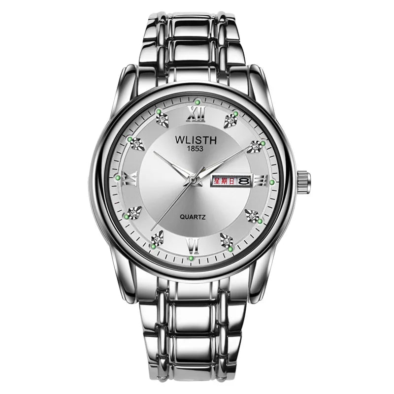 Swiss Brand Men's Outdoor Quartz Watch: Business, Waterproof, Luminous, Fashion.