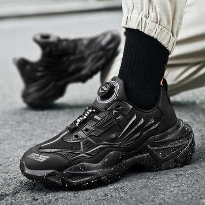 Men'S Breathable Running Shoes - Lightweight Sneakers with Cushioned TPU Sole,