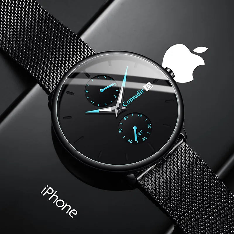 Men's fashion quartz watches, business waterproof student watches, cross-border wholesale.