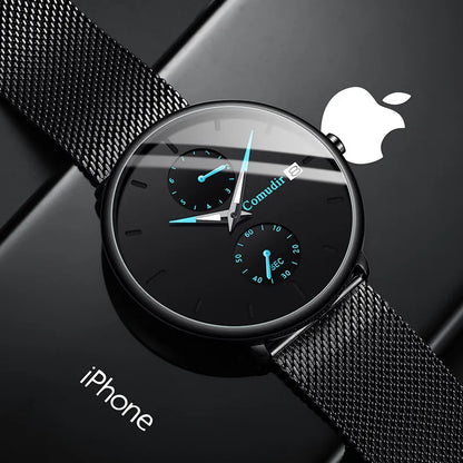 Men's fashion quartz watches, business waterproof student watches, cross-border wholesale.