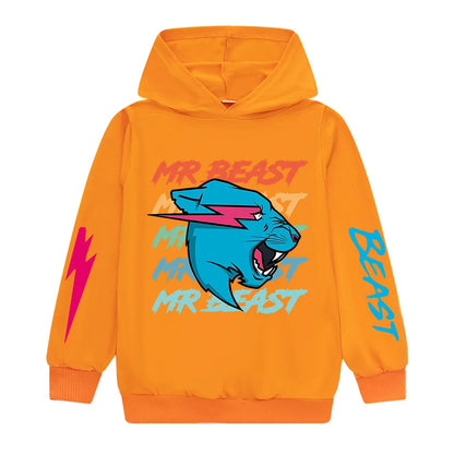 Cross-border hot supply MR BEAST children's hoodie sweater