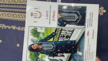 URGE : PURE LAWN 2PC EMBROIDERED
