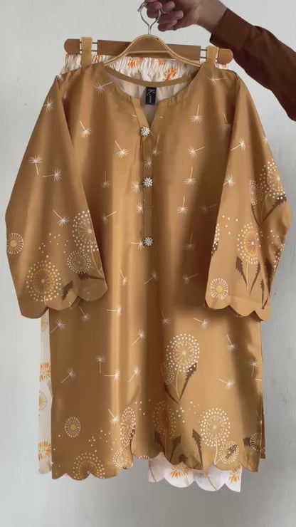 New Arrival Stitched 2 piece printed shirt,  trouse
