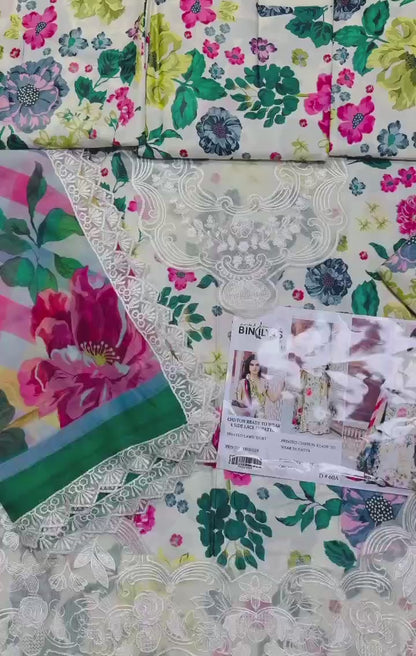 ”SUMMER LAWN EDITION 2026”BAROQUE, Lawn 3pc