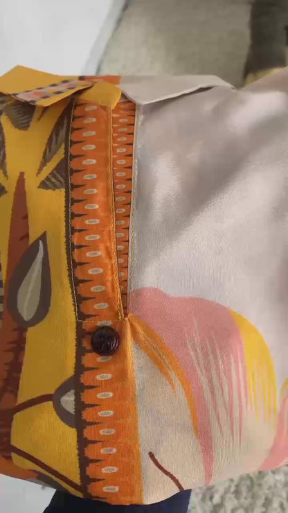 New arrival stitched 2 piece printed shirt and  trouser