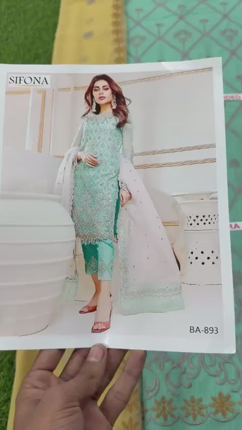 SIFONA🟡 *FABRIC*LAWN 90/70*
3pc