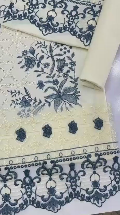 Aneela's  embroidered Lawn
