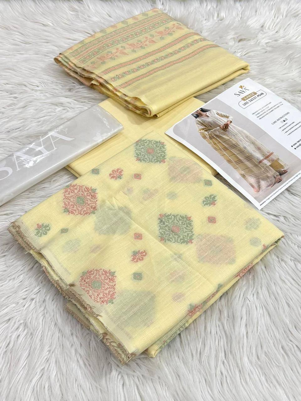 Saya new cotton Jacquard 18 color