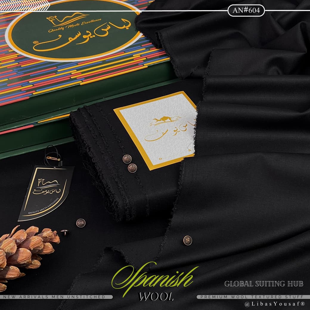 Men's winter collection Spanish Wool Libas Yousaf