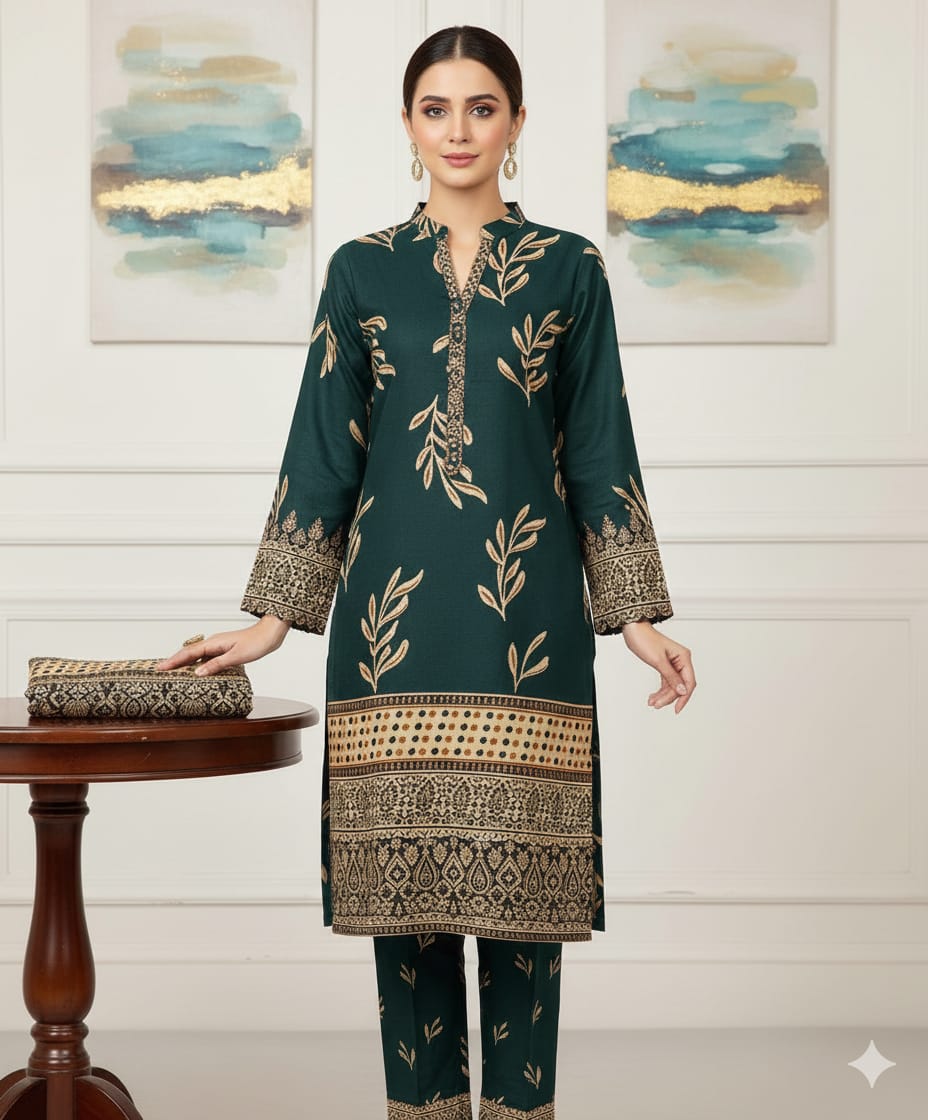 Floral Prints New Arrival,Summer Collection 2026, 2pc,Front Full Digital Printed Shirt*