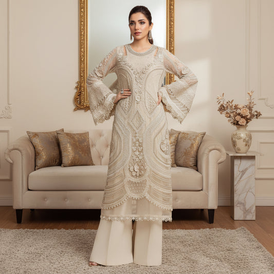 Maria B Chiffon Suit