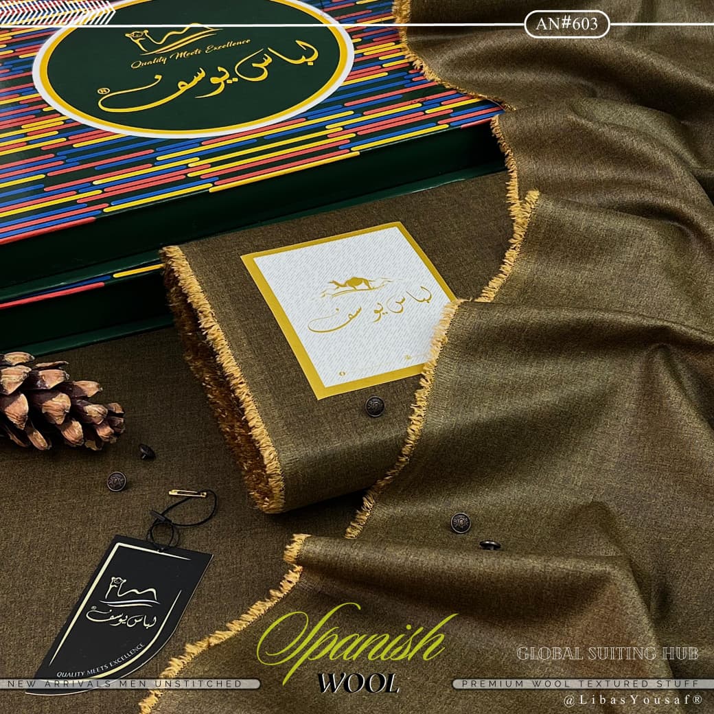 Men's winter collection Spanish Wool Libas Yousaf