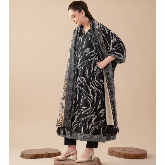 Nishat, Premium Printed Lawn Tana Dora Shirt