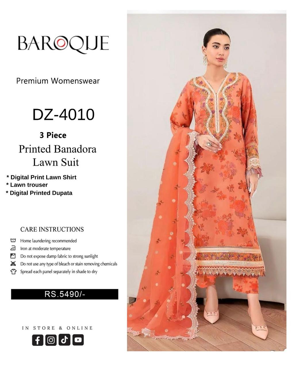 Fabric Lawn Banadora, Printed Lawn BanadoraShirt