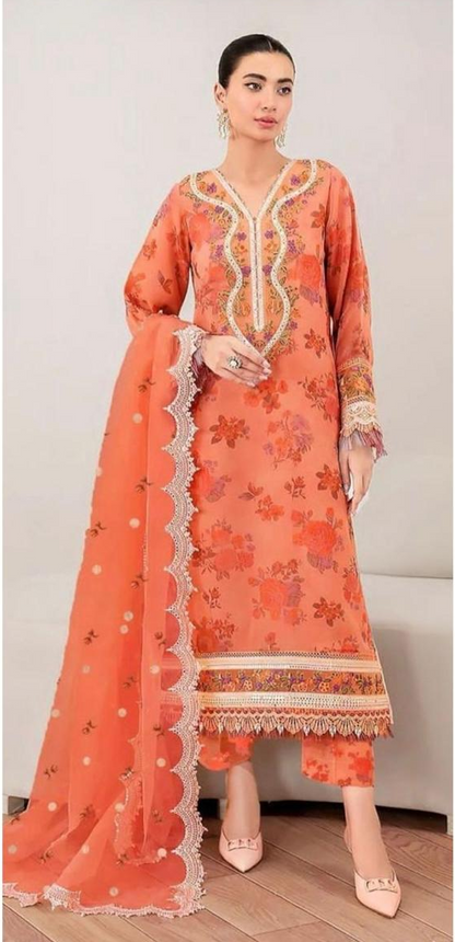 Fabric Lawn Banadora, Printed Lawn BanadoraShirt